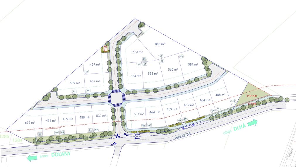 +++ PREDAJ STAVEBNÝCH POZEMKOV V OBCI DLHÁ PRI TRNAVE ZA UVÁDZACIU CENU +++