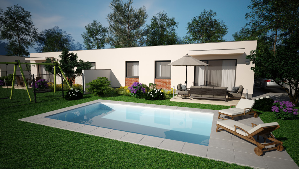 +++ NOVÉ NA KLÚČ DOKONČENÉ RODINNÉ DOMY VO VEĽKÝCH KOSTOLANOCH NA VYSIELAČI++