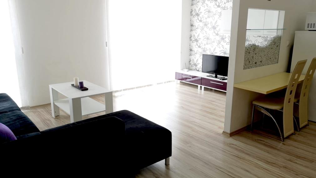 PRENÁJOM 1 IZBOVÉHO BYTU V NOVOSTAVBE V TRNAVE NA STAROHÁJSKEJ ULICI 46m2 ZA 550,-EURO S ENERGIAMI A INTERNETOM